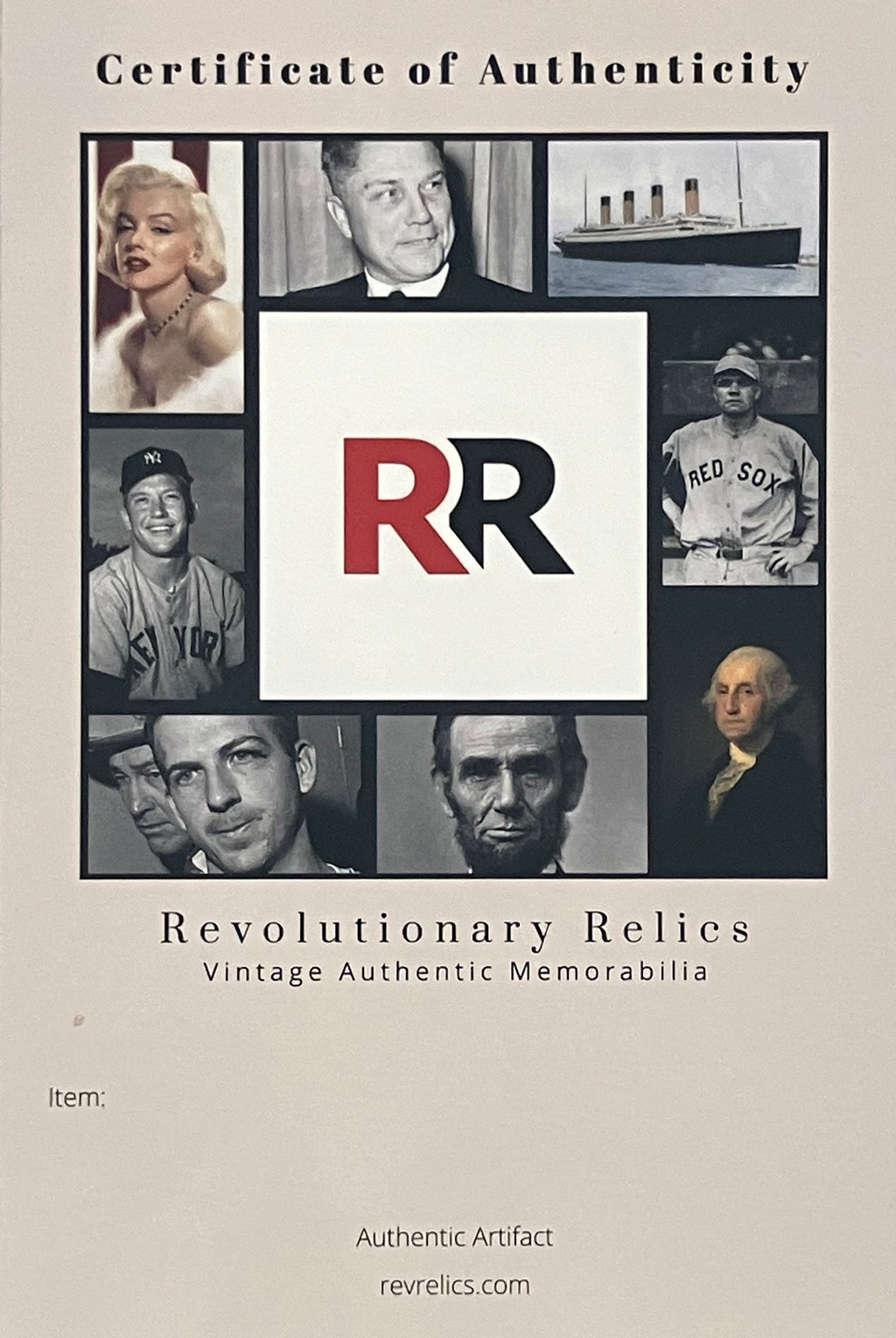 Authentic Brick Piece from Lee Harvey Oswald's Home Dallas, TX 1963 JFK Assassin